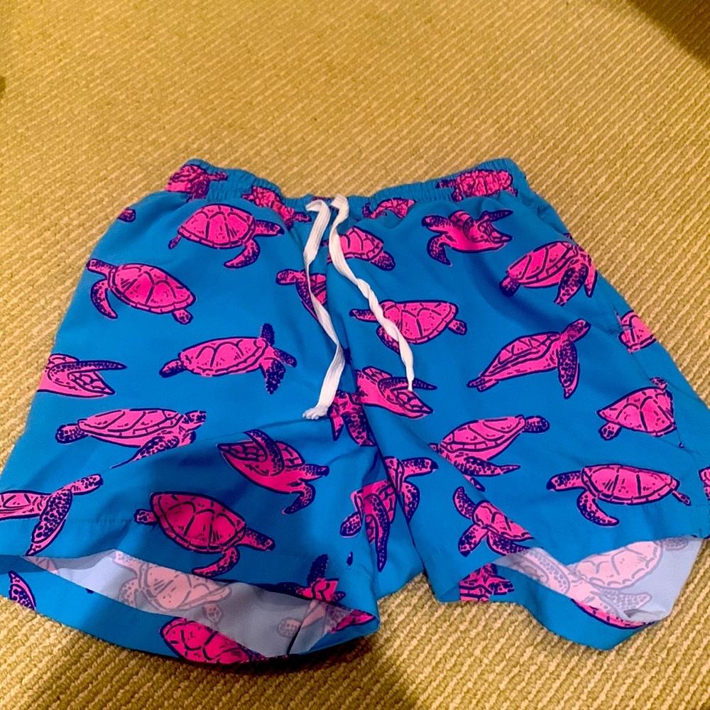 Chubbies turtle bathing suit